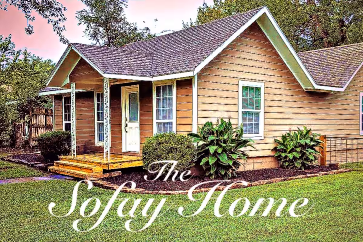 The Sofay Home — our sister vacation rental in Fayetteville, AR